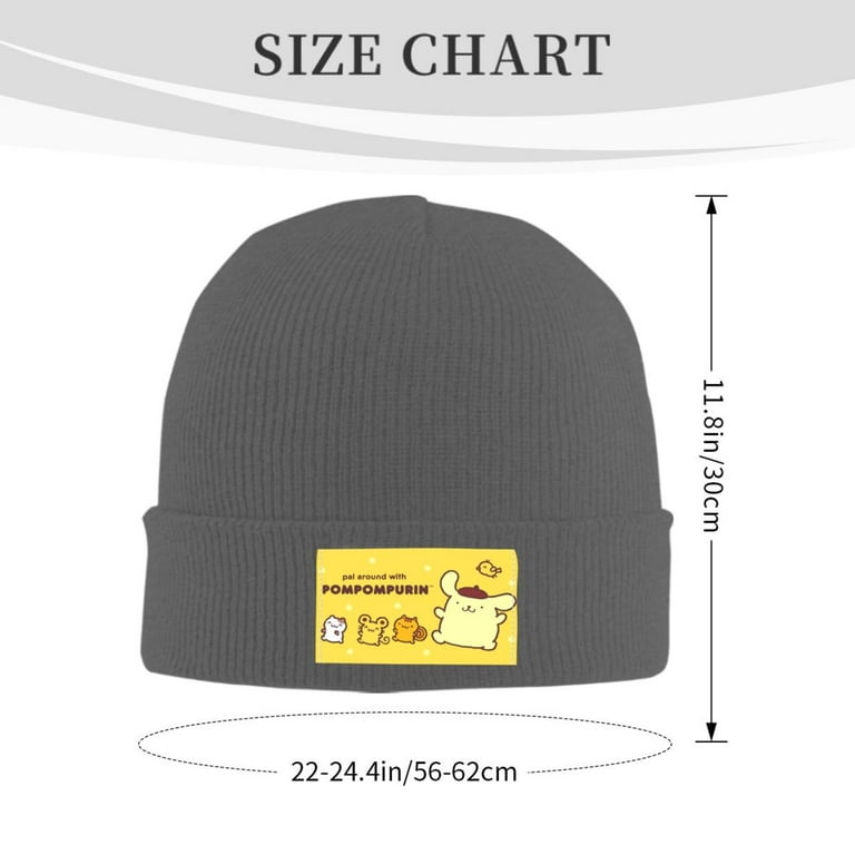 帽子 ollun ponpon knit hat Pompompurin Woolen Knit Cap Beanie Knit Hats Funny Beanie