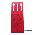 thumbnail image 5 of Bolsa de cubiertos para Decoración de mesa soporte de vajilla de Wdftyju Navidad tela Rectangular no tejida para restaurante familiar Hotel y fiesta, 5 of 5