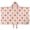 Princess and Mushroom, variant on Princess and Mushroom Pink Pattern Teens Hooded Bath Towel Wrap for Ages 3 To 12,Quick Dry Lightweight Soft Microfiber Bath Beach Pool,50"x30"
