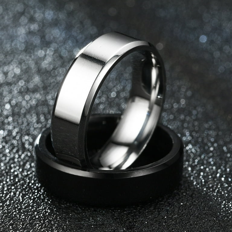 Stainless steel halo ring deals