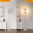 thumbnail image 3 of Lámpara de pie Seaside Village Crystal con elegante pantalla LED, 3 of 6