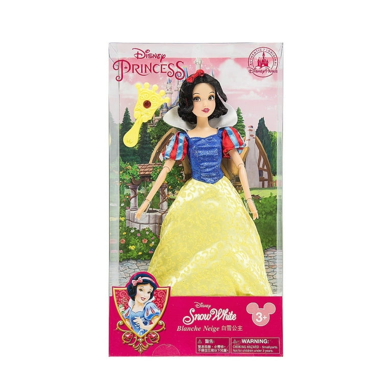 Disney Parks Princess Snow White Doll with Brush New with Box