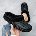 thumbnail image 5 of YLYL Mens Womens Clogs Winter Fleece Breathable Walking Garden Shoes Warm Non-Slip Mule Footwear, 5 of 8