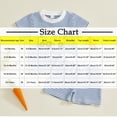 thumbnail image 2 of Ugoldhm Baby Cotton 2-Piece Set, Striped T-Shirt and Shorts, Summer Comfy Sizes 0-3 Years, 2 of 7