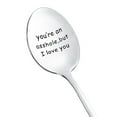 thumbnail image 4 of 1Pc Valentine‘S Day English Alphabet Lettering Spoon Stainless Steel Coffee Spoon Dessert Spoon Engraved Spoon, 4 of 4