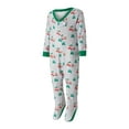 thumbnail image 3 of Meihuid Family Matching Christmas Pajamas Sets Long Sleeve Sleepwear Xmas Plaid Pjs Set for Couples Women Men, 3 of 10
