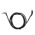 thumbnail image 2 of Cable de actualizacia de auriculares, Tejido de cable de reemplazo de auriculares con plato dorado reduce la interferencia de la señal sin pérdida para p7, 2 of 7