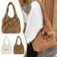 thumbnail image 2 of Bolso de mano de gran capacidad con diseño bonito para mujer, material de tela, ligero y duradero, perfecto para estudiantes., 2 of 5