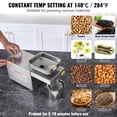 thumbnail image 3 of VEVOR Electric Oil Press Machine, 700W Stainless Steel Oil Extractor Machine, 140℃ / 284℉ Constant Temperature, Hot Press Oil Expeller for Pressing Peanuts, Sesame Seeds, Rapeseed, Tea Seeds, 3 of 9