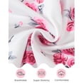 thumbnail image 2 of KIMI BEAR Preemie Baby Girl Romper Clothing 2 Packs Shower Gift Long Sleeves Floral Letter Bodysuit One-piece Jumpsuit 2pcs Clothes Red, 2 of 6