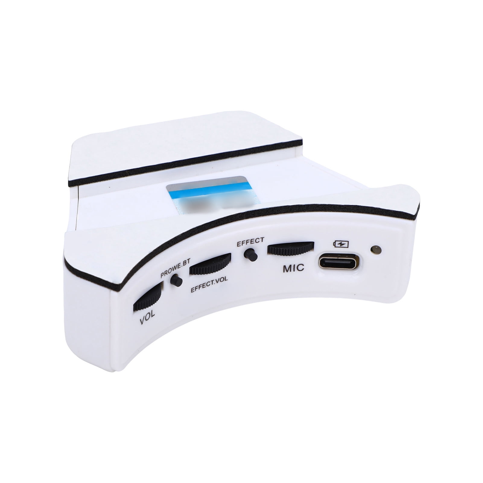 Guitar Pickup Acoustic Guitar Pickup with Feedback Suppression DSP Effects BT Rechargeable Battery for Performance Teaching Street Playing Guitar Amplifier