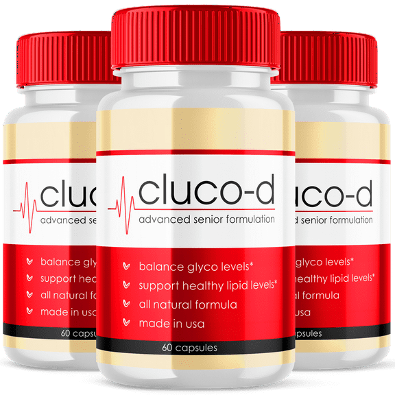 Cluco D Advanced Blood Support Pills Natural Glyco Support Supplement 180 Capsules
