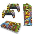 thumbnail image 5 of Colorful Comic Book Panels PS5/PS5 Pro/PS5 Slim Digital Disc Skin Sticker For Console And Controller Skins, 5 of 7