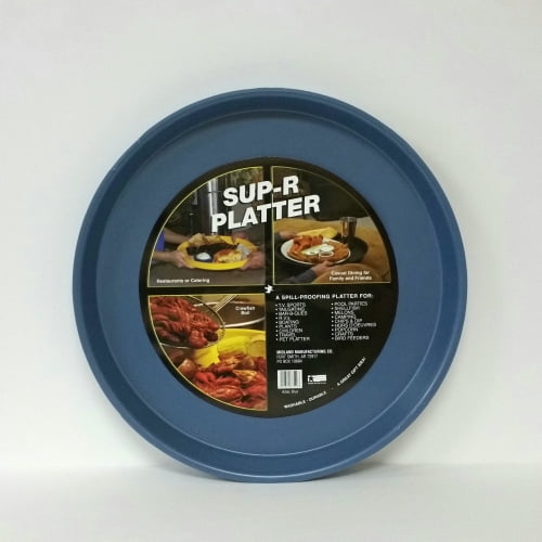 Midland MFG. CO. SupR Platter Blue Lap Platter