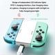 thumbnail image 4 of For Switch Joycon Charging Grip with Charging Indicator White, 4 of 5