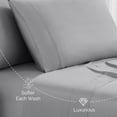 thumbnail image 5 of Southshore Fine Living, Inc. Cooling Pillow Cases King Size Set of 2, King Size Bedding, Steel Grey, 5 of 7