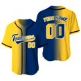 thumbnail image 3 of Camisetas de béisbol personalizadas para hombre, camisetas de sublimación en blanco, camisetas de entrenamiento de béisbol con nombre y equipo, uniformes deportivos, ropa de talla grande para hombre, 3 of 5
