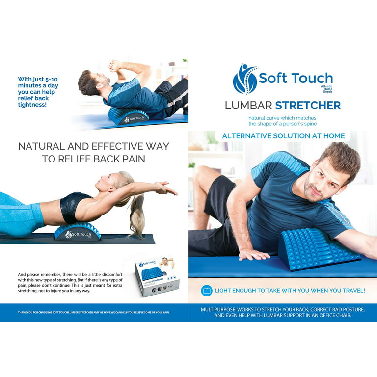 Trademark Innovations Blue Foam Yoga Wedge Lumbar Support - 12-in x 11-in x  3-in - Relieve Lower Back, Sciatica, and Herniated Disc Pain in the Pilates  & Yoga Accessories department at