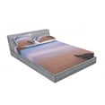 thumbnail image 3 of Shipwreck Bedding Set with Sheet & Covers, Shipwreck on Beach at Dusk in South Australian Lands by Sea Shore Navy Nautical, Printed Bedroom Decor 2 Shams, 4 Sizes, Multicolor, by Ambesonne, 3 of 3