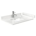 thumbnail image 3 of Wyndham Collection Deborah 30" Light-Vein Wood Single Bathroom Vanity in Gray, 3 of 3