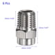 thumbnail image 5 of 6 piezas de puntas de limpieza de superficie de 15 grados de 0.977mm de diámetro, macho de 1/4" NPT de acero inoxidable con cinta de sellado, 5 of 7