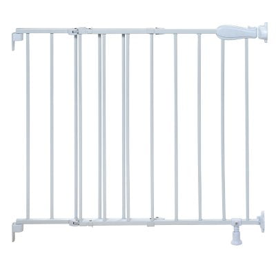 Summer Infant Slide & Lock Top of Stairs Metal Gate - White - (Baby Safety Gates)