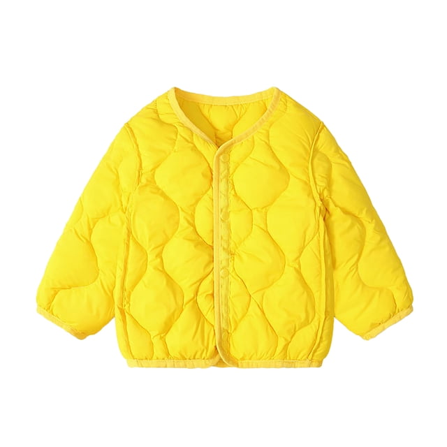 Hfolob Kids Girl Coat 2024 New Down Jacket In Inner Bladder Foreign Boy And Girl Korean Version Of White Eiderdown Coat