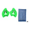 thumbnail image 2 of LOVIVER Hand Paddles for Swimming Strength Training Aquatic Fitness Diving Hand Fins Green, 2 of 8