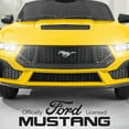thumbnail image 3 of Best Choice Products Kids 12V Electric Ride-On Car Officially Licensed Ford Mustang w/ Remote, LED Lights - Yellow, 3 of 10