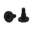 thumbnail image 2 of Tornillos de cabeza plana Phillips para computadora portátil a prueba de golpes, disco duro, negros, 50 piezas, 2 of 3