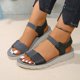 thumbnail image 5 of WILLBEST Sandalias Para Playa Mujer Sandalias Elegantes Para Mujer Para Uso Diario Informal Diseño De Tela Con Punta Abierta Y Cierre Para Salidas De Verano Combina Bien Con Jeans, 5 of 7