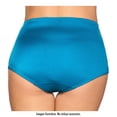 thumbnail image 3 of Pantaleta Ilusión para Dama, con Refuerzo Frontal Estampado Azul Talla 2EG, 3 of 4