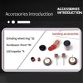 thumbnail image 2 of 276PCS Electric Grinder Accessories Woodworking Root Jewelry Jade Cutting Grinding Polishing Engraving Machine Portable, 2 of 5
