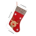 thumbnail image 3 of Inteprter Christmas Stocking Hanging Wall Window Gifts Sock Pendants Club Bag Party Decoration Candy Bar Ornament for Children Type7 NO7, 3 of 6