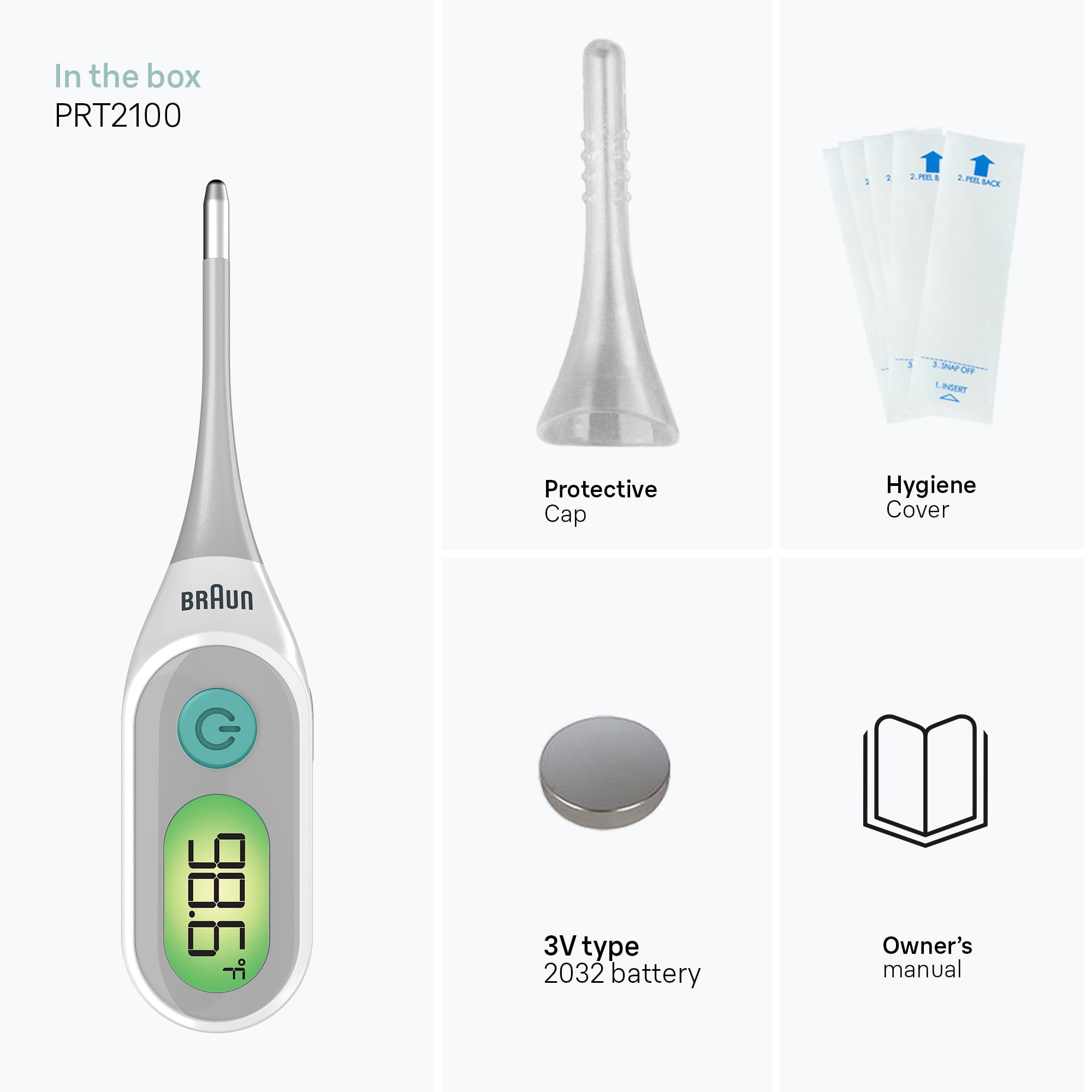 Braun Baby 8-second 3-in-1 Digital Thermometer