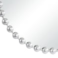 thumbnail image 4 of CosmoLiving by Cosmopolitan 36" x 36" Silver Round Beaded Wall Mirror, 4 of 7