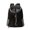 Black, variant on Pet Dog Carrier Backpack Small Dog Front Backpack Ventilated Dog Carrier Back Pack with Storage Pockets, Adjustable Straps & Safety Belt for Travel Hiking Outdoor (S, Black)