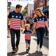 thumbnail image 4 of BemeyourBBs Matching Family 4th of July Shirts Outfits Patriot Fourth of July Family Shirt 4th of July Mommy and Me Family Matching Outfits Red White Blue Short Sleeve T Shirt for Women Men Kids, 4 of 10