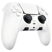 Soft White MODDEDZONE EDGE Controller for PS5 with Exclusive and Unique Designs