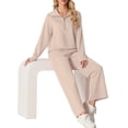 thumbnail image 5 of Cueply 2 Piece Sets for Women Outfits Sweatsuits Long Sleeve Sweatshirts Sweatpant Lounge Set with Pockets, 5 of 8