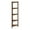 Brown, variant on New Ridge Home Goods 4-tier Corner Traditional Wooden Bookcase in Walnut