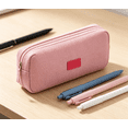 thumbnail image 6 of Folding Large Capacity Oxford Cloth Pencil Case, 8.46 Inch Elegant Portable Pen Bag, Durable Storage For Adults, Classroom, Office & Travel Use (D), 6 of 6