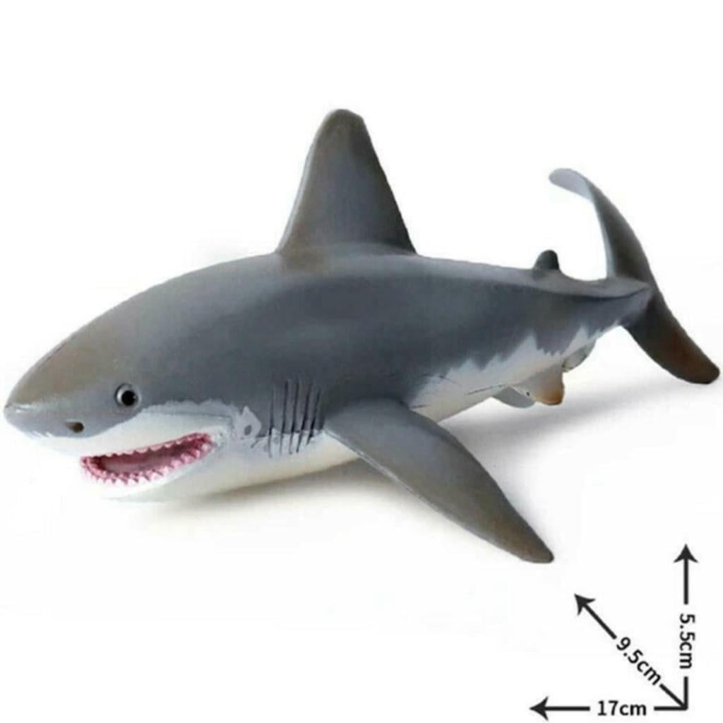 Lifelike Shark Toy Realistic Motion Simulation Animal Model For Kids Baby Shark Toys For 3 4 5 6 12 Years Old Boys Toddlers Walmart Com