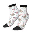 thumbnail image 3 of Salouo Funny Chicken Pattern Unisex Middle Tube Socks,Middle-Finger Knee High Socks Over The Calf Tube Stocking Crew Stockings for Women and Men Tube Socks, 3 of 8