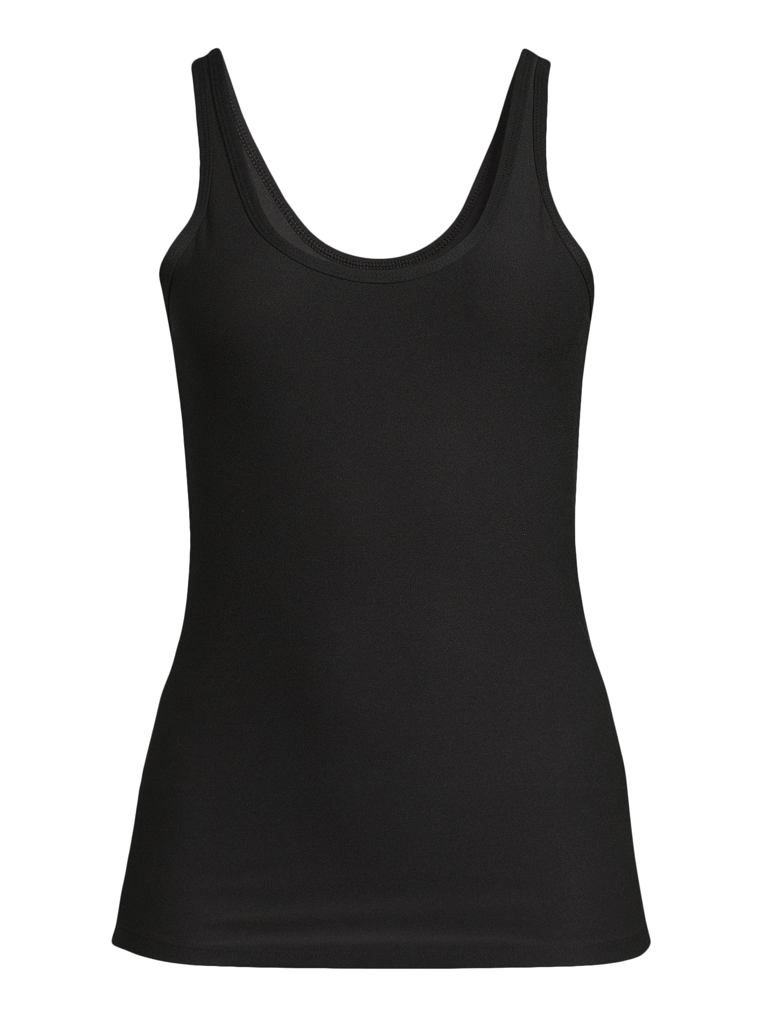 No Boundaries Juniors Scoop Neck Tank Top, 3 Pack, Sizes XS-XXXL