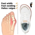 thumbnail image 3 of Sosenfer Barefoot Shoes for Women,Hand Free Wide Toe Box Zero Drop Walking Shoes,Lightweight Non Slip Casual Slip On Sneakers, 3 of 9