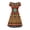 Aztec Tribal Geometric, variant on Galaxy Butterfly Womens Summer Dresses with Short Sleeves Midi Dress for Women Casual Womens Dresses Breathable High Waist Dresses Crew Neck Size S for Shopping