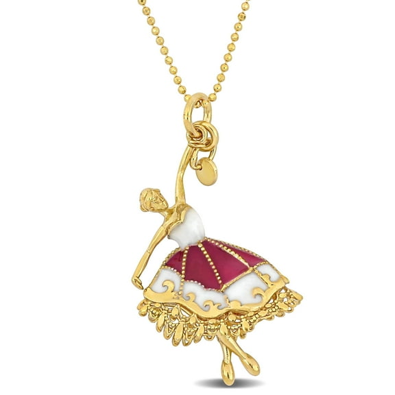 Everly Women's Yellow Gold Plated Necklace