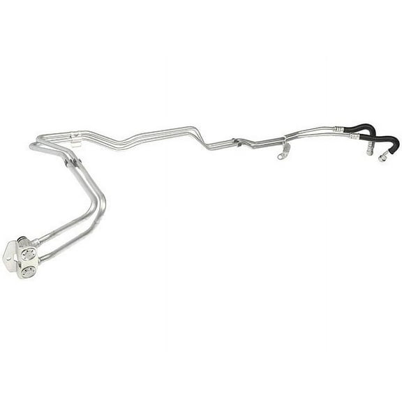 Inlet and Outlet Auto Trans Cooler Hose Assembly - Compatible with 2009 - 2010 Ford F-150