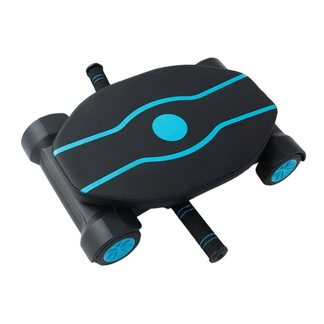 AB Roller Wheel Machine Regreso automático para el hogar Construcción del cuerpo del gimnasio Operaciones tranquilas Equipo de resistencia al núcleo Azul